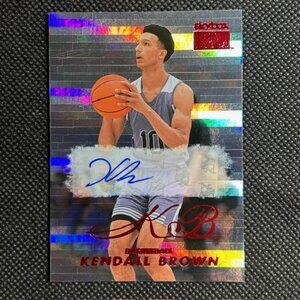 2022 Skybox Metal Universe Champions Kendall Brown #RS-46 Rookie Auto RC